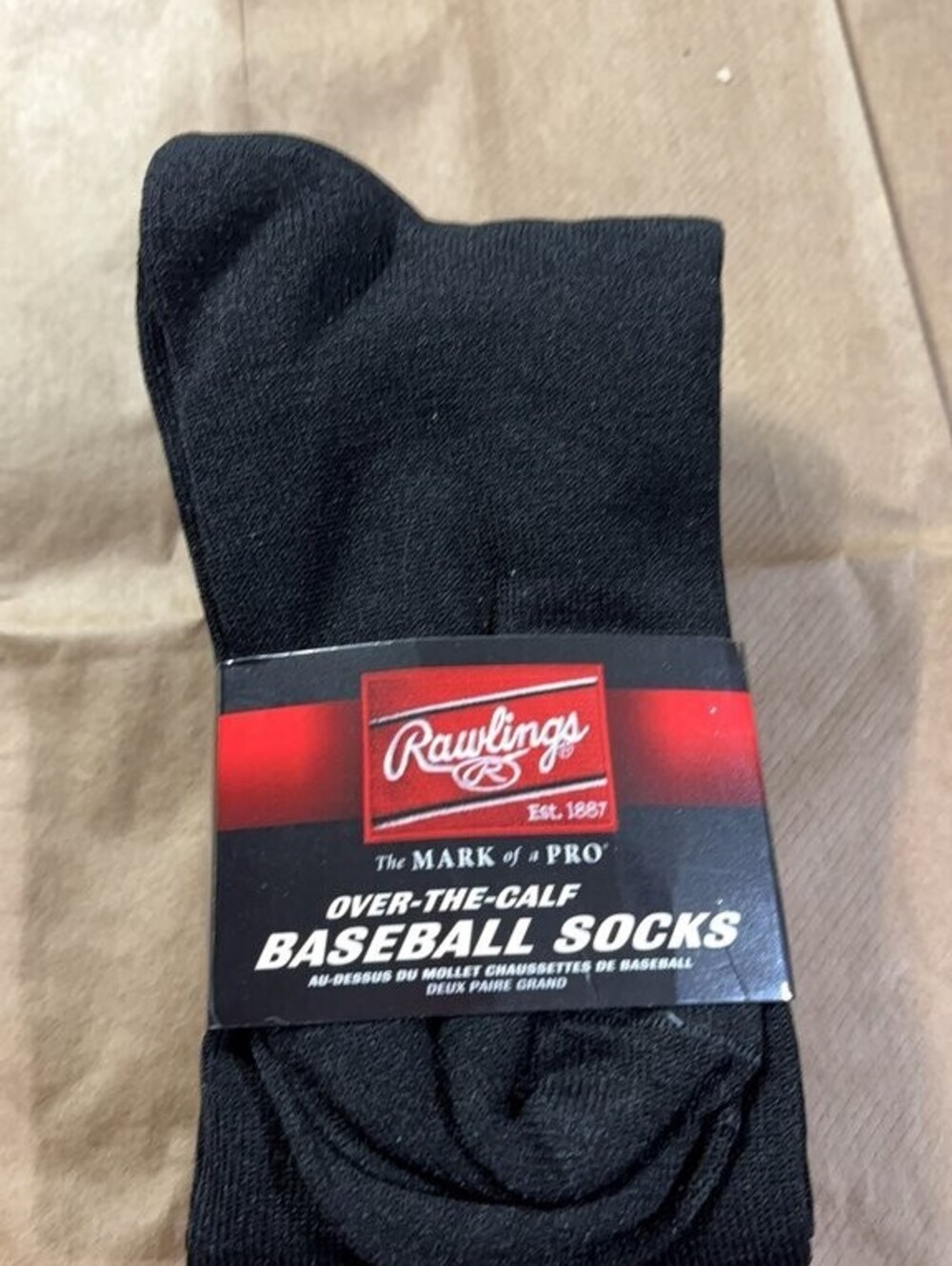 Rawlings Over-the-Calf Baseball Socks Brand New with tags